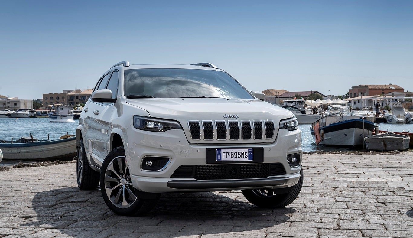 Jeep Cherokee 2018. Detalle parrilla