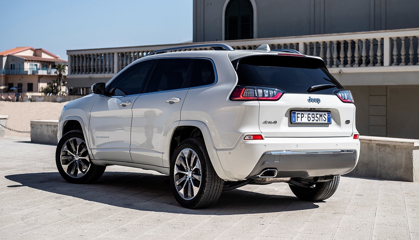 Jeep Cherokee 2018. Vista trasera