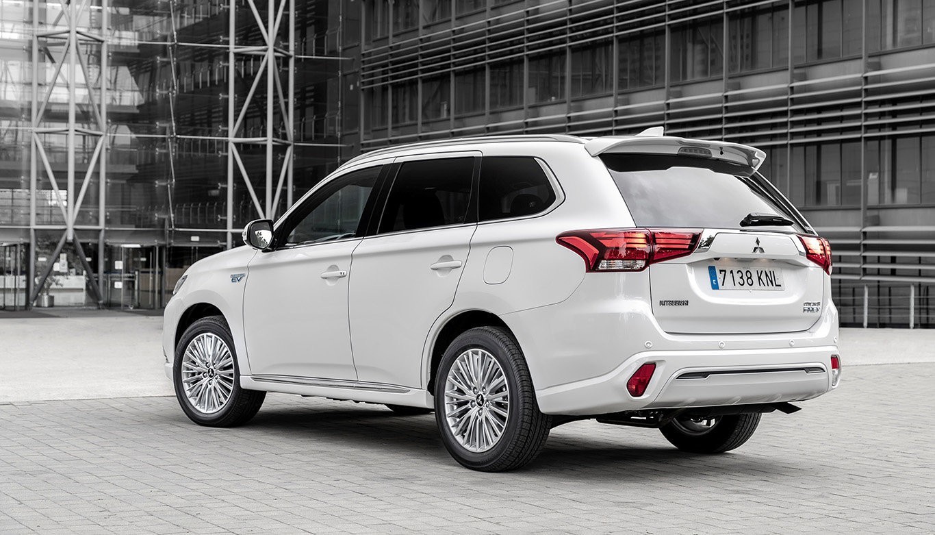 Mitsubishi Outlander PHEV: detalle trasera