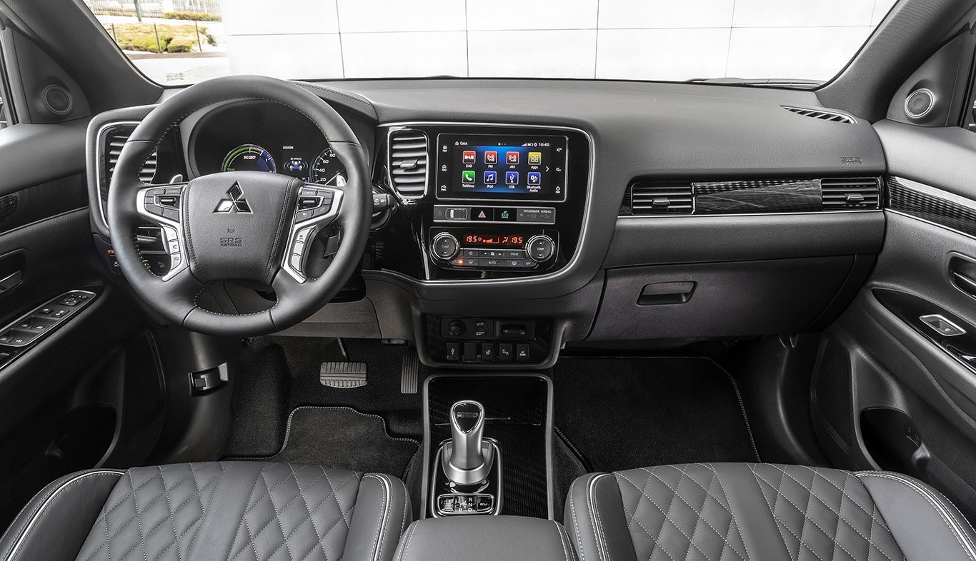 Mitsubishi Outlander PHEV: detalle interior