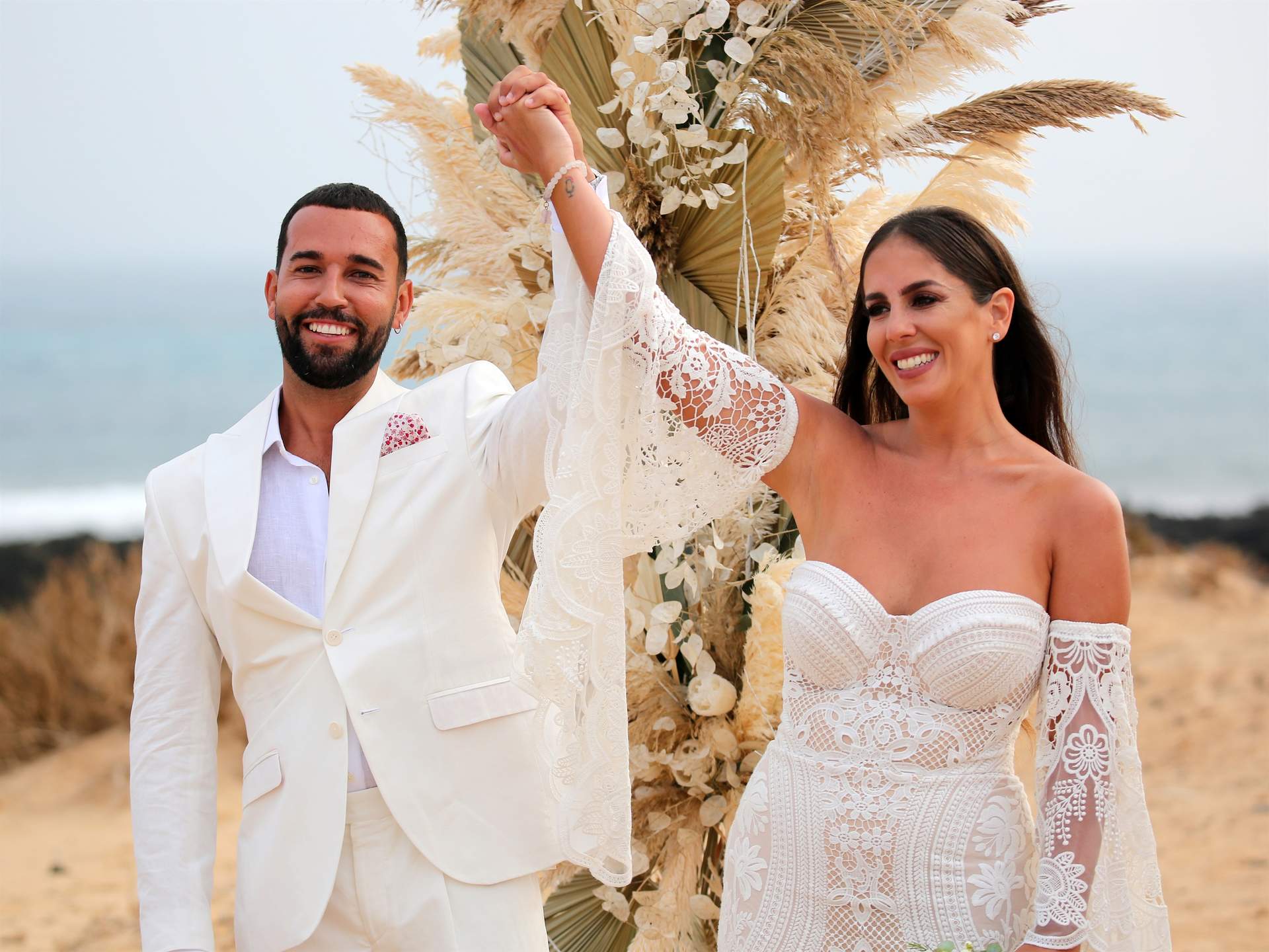 Anabel Pantoja y Omar Sánchez, se cumple un año del día de su boda