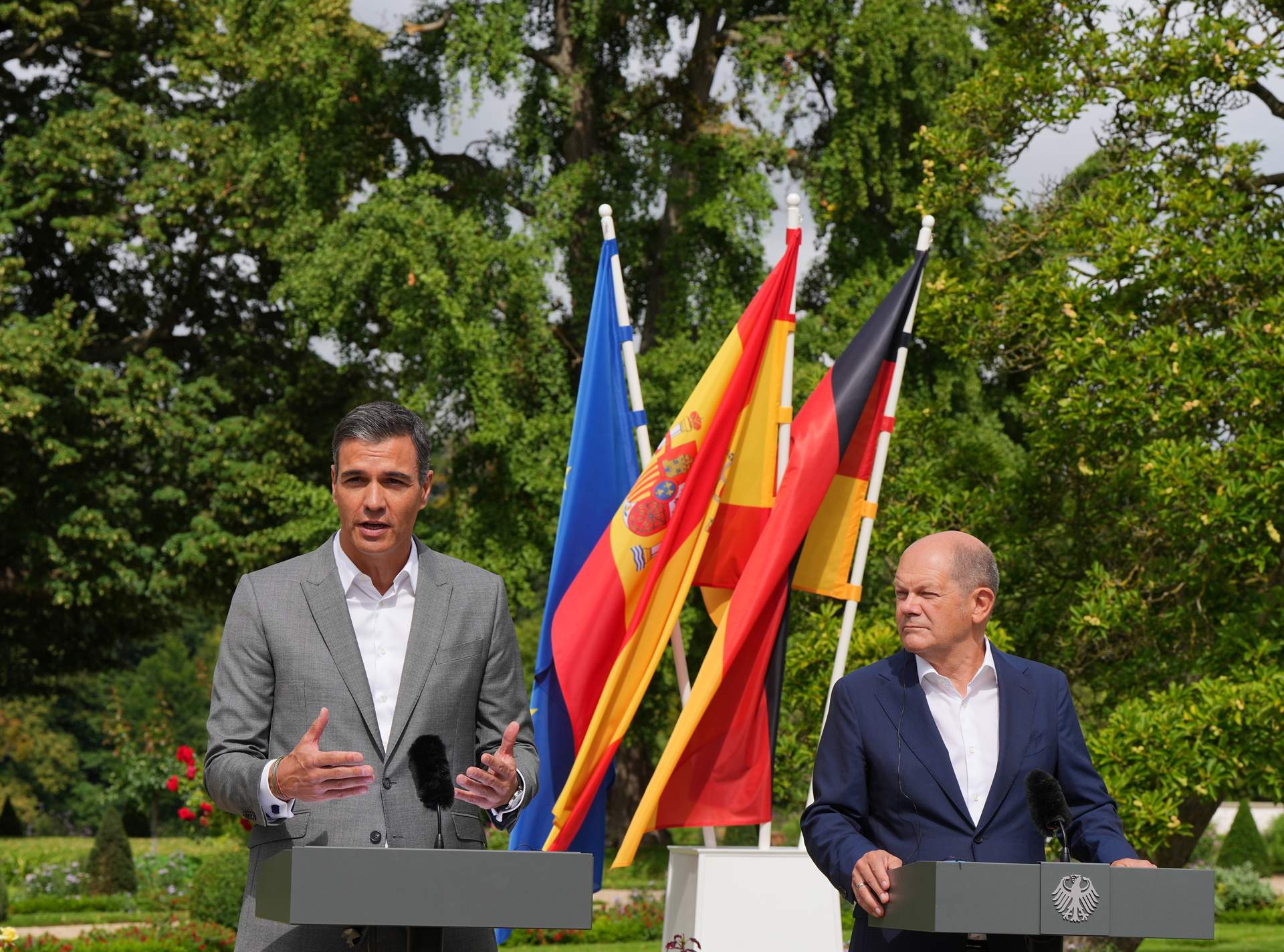 Sánchez y Scholz presiden mañana una cumbre hispano alemana marcada por la energía y la posición común sobre el MidCat