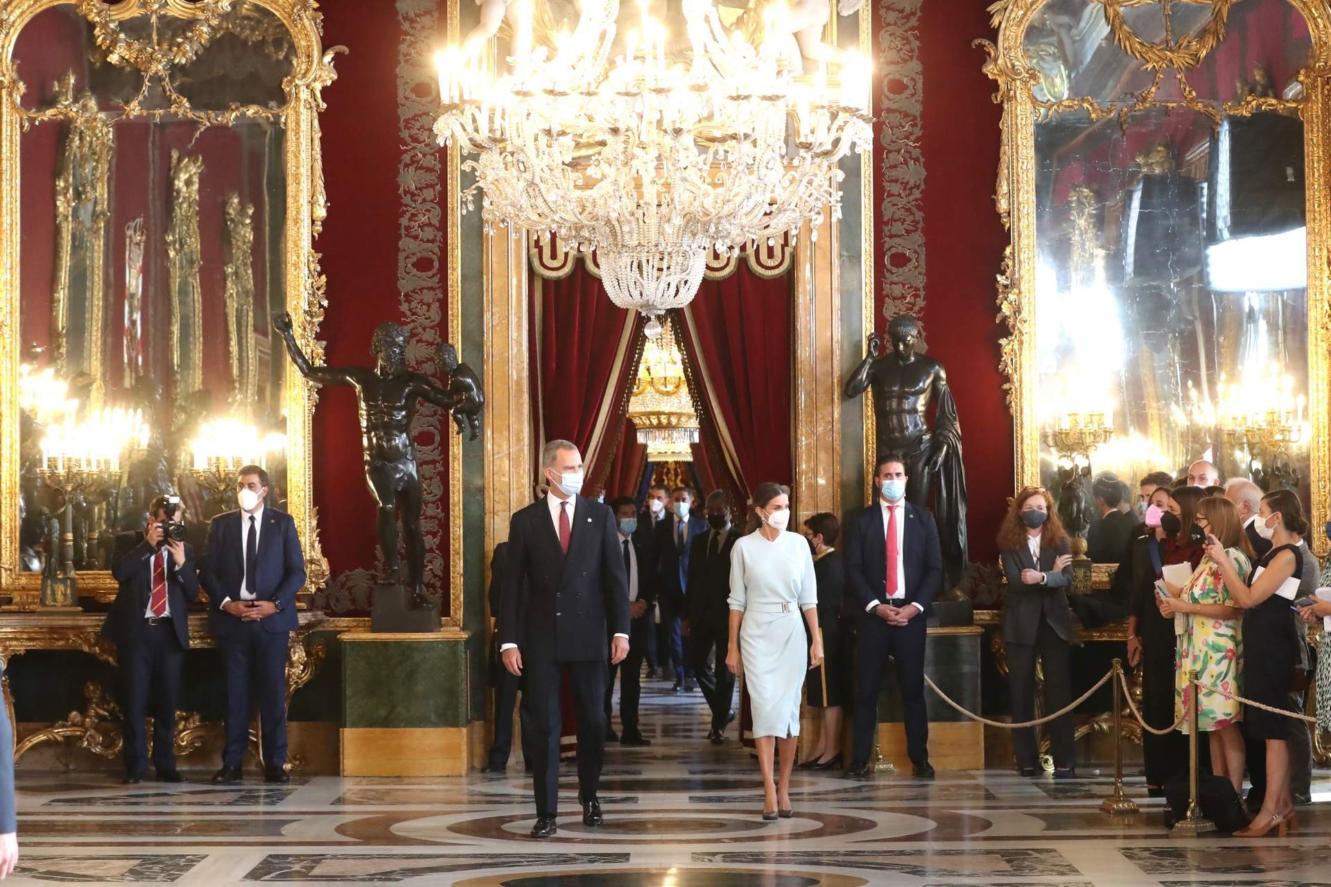 Los Reyes citan a unos 2.500 invitados para conmemorar la Fiesta Nacional en el Palacio Real
