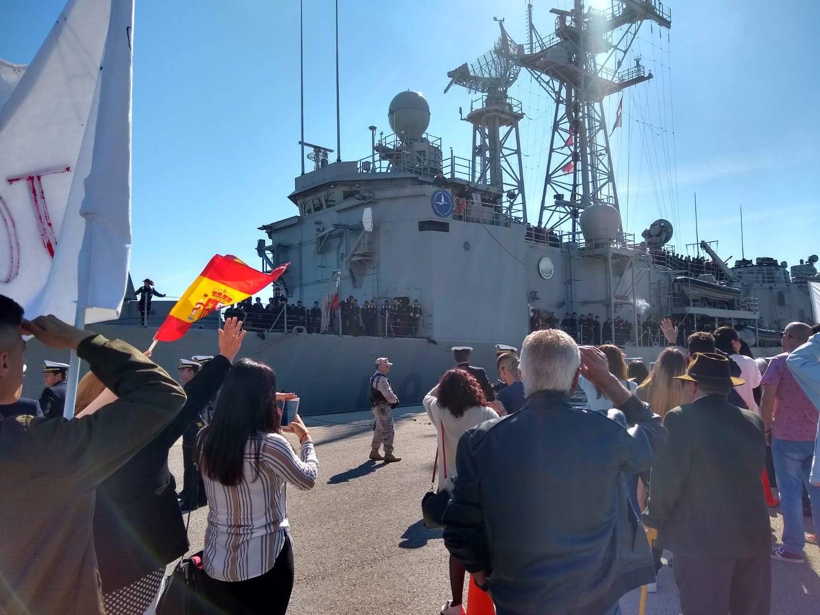 La Armada repara con celeridad la fragata 'Santa María' para incorporarse a la Operación Atalanta en noviembre