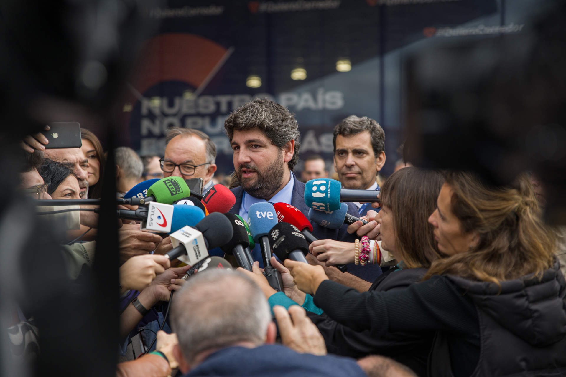 López Miras y Carlos Mazón acusan al Gobierno de plantear un recorte del trasvase Tajo-Segura  sin ningún aval técnico 