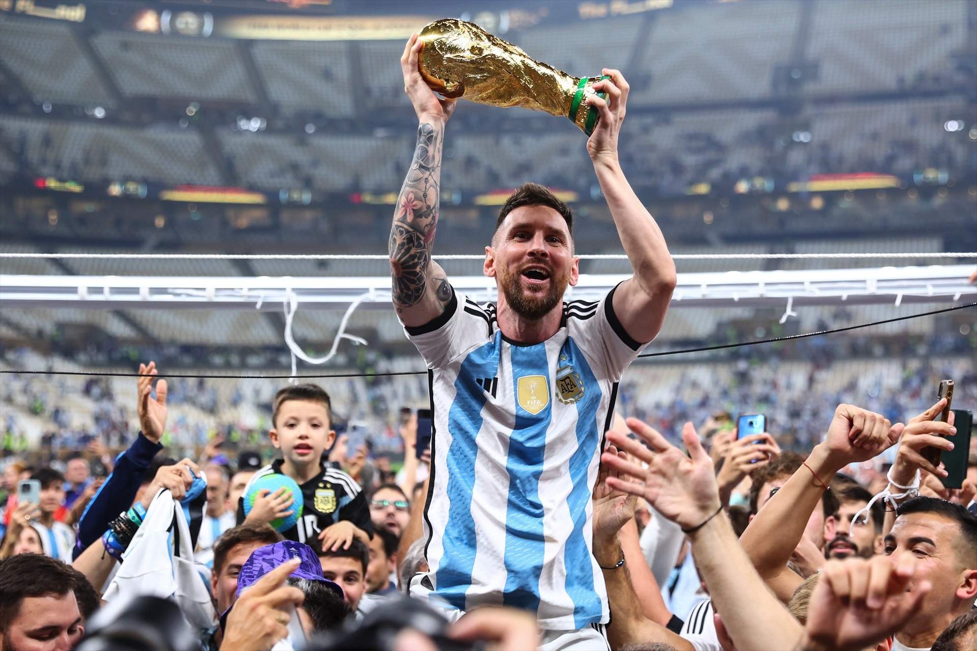Messi y Argentina obtienen el deseado título. Merecidos ganadores del mundial de fútbol Qatar 2022