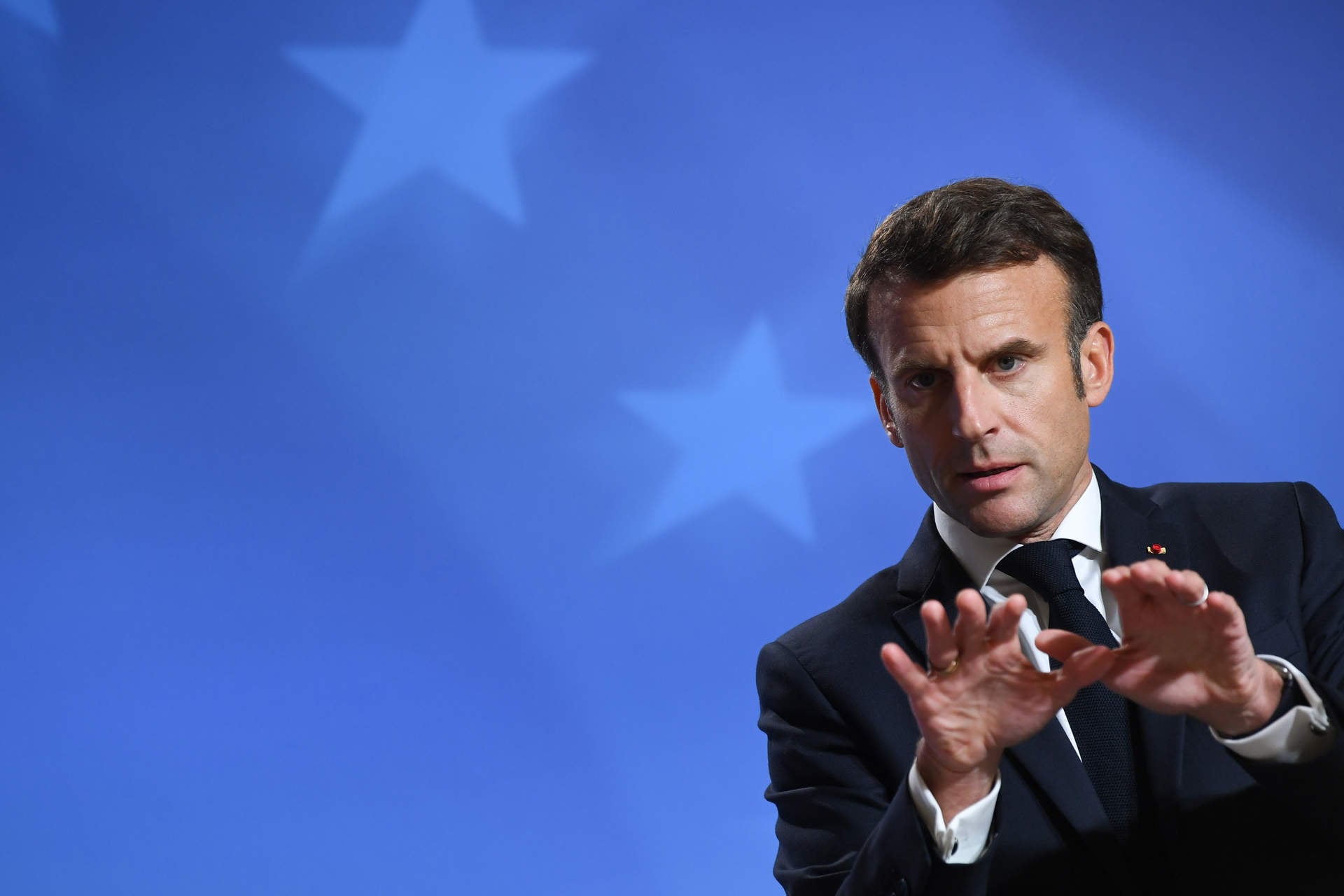 Emmanuel Macron, presidente de Francia.