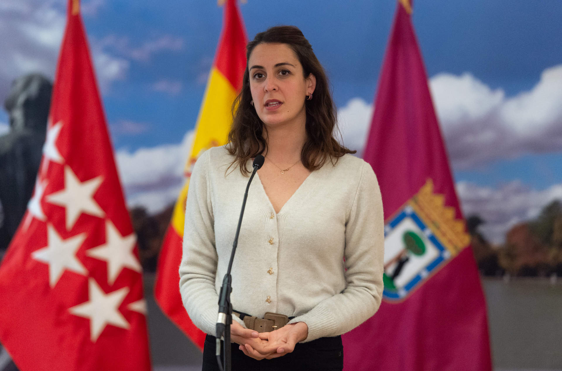 La portavoz y candidata de Más Madrid en el Ayuntamiento, Rita Maestre.