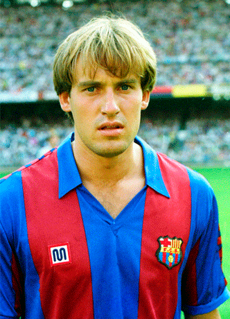 En 1965 nace Miquel Soler, futbolista. Fuente | FC Barcelona Players.