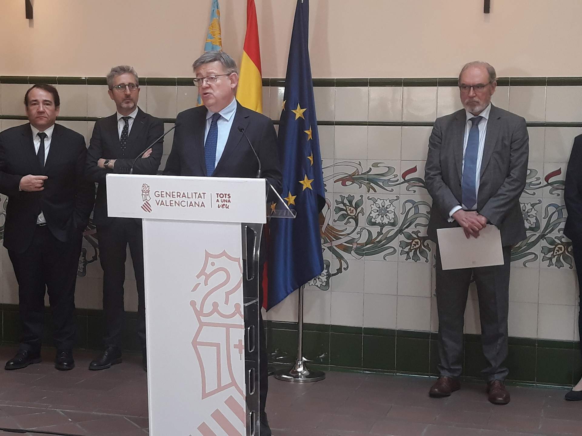 Puig:  Vamos a defender los intereses de los regantes de la Comunitat Valenciana sin aspavientos ni guerras 