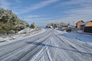 Villamantilla con nieve