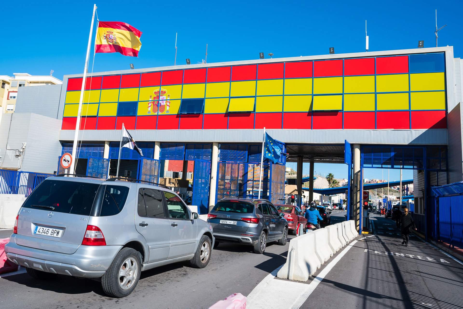 Tercera operación en las aduanas de Ceuta y Melilla, por primera vez con paso de mercancías desde Marruecos