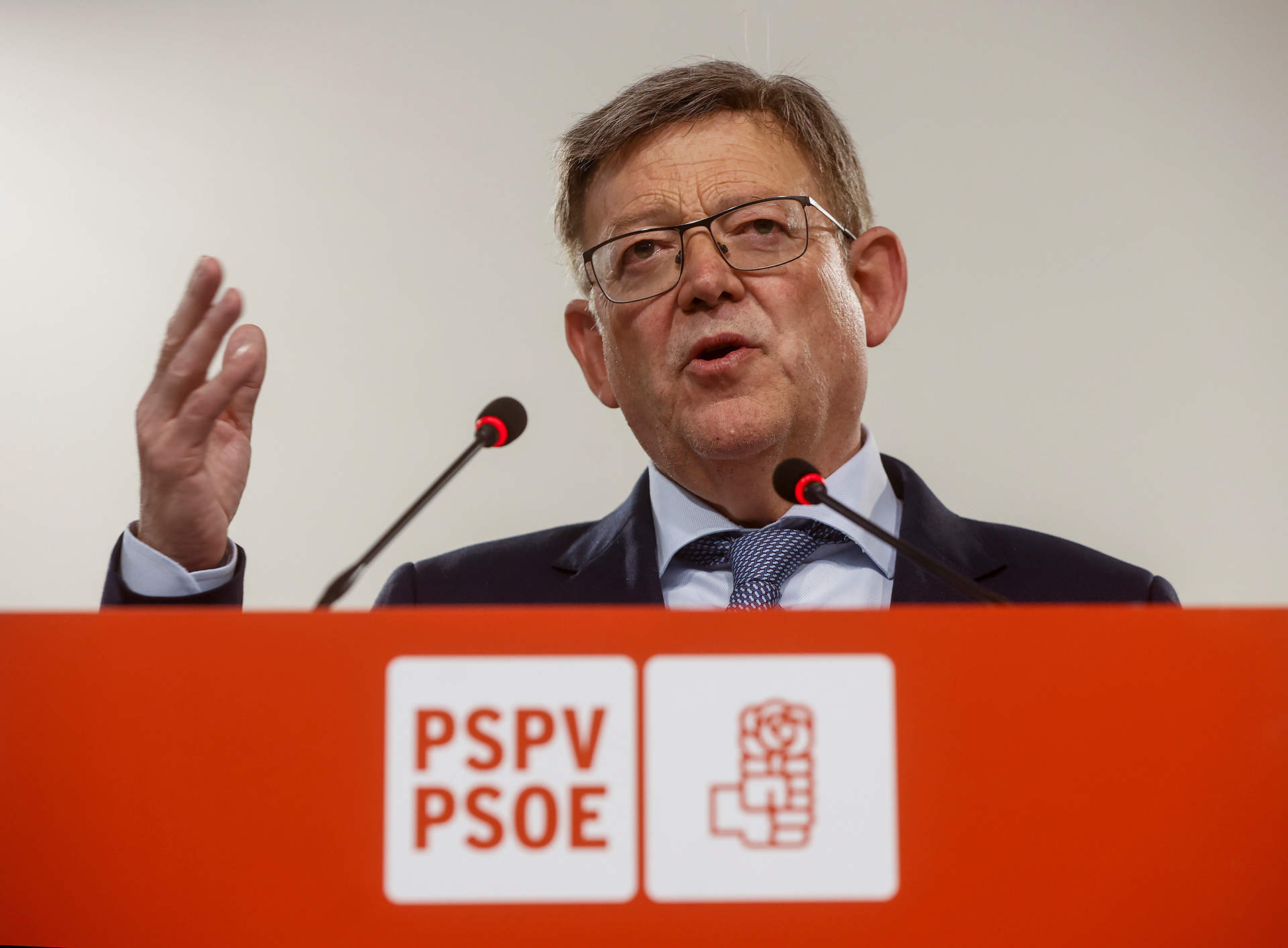 El president de la Generalitat valenciana y secretario general del PSPV-PSOE, Ximo Puig.