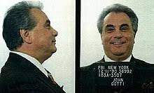 El mafioso John Gotti. Fuente |Wikipedia.