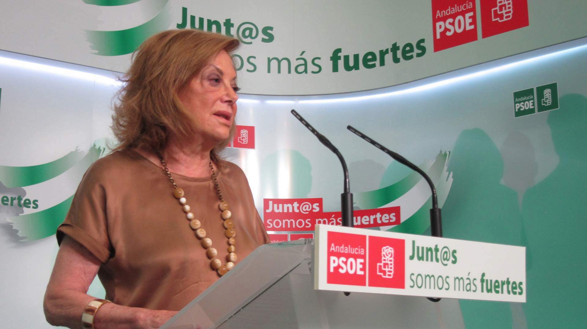 Amparo Rubiales renuncia a la presidencia del PSOE Sevilla para "zanjar la polémica" tras llamar judío nazi a Bendodo.
