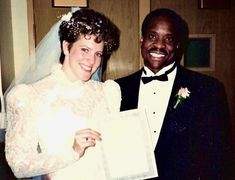Kathy Ambush se casó con 
Clarence Thomas. Fuente |Pinterest.