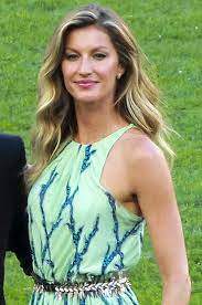 Gisele Bündchen. Fuente |Wikipedia Commons.