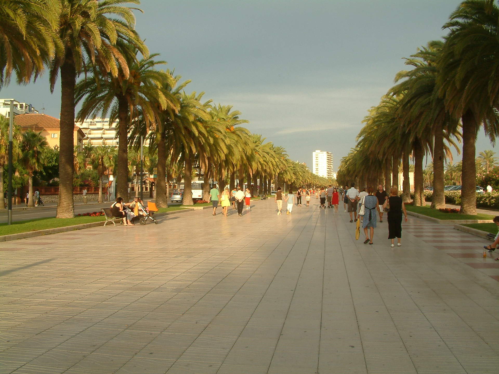 Paseo marítimo Salou. Fuente |Flickr.