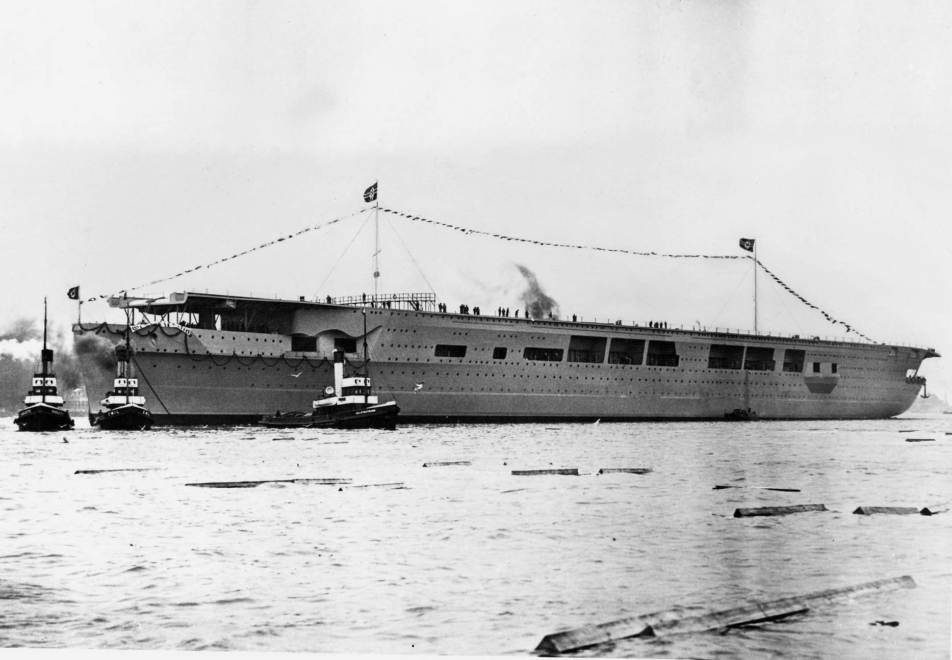 Graf Zeppelin. Fuente | Wikipedia.