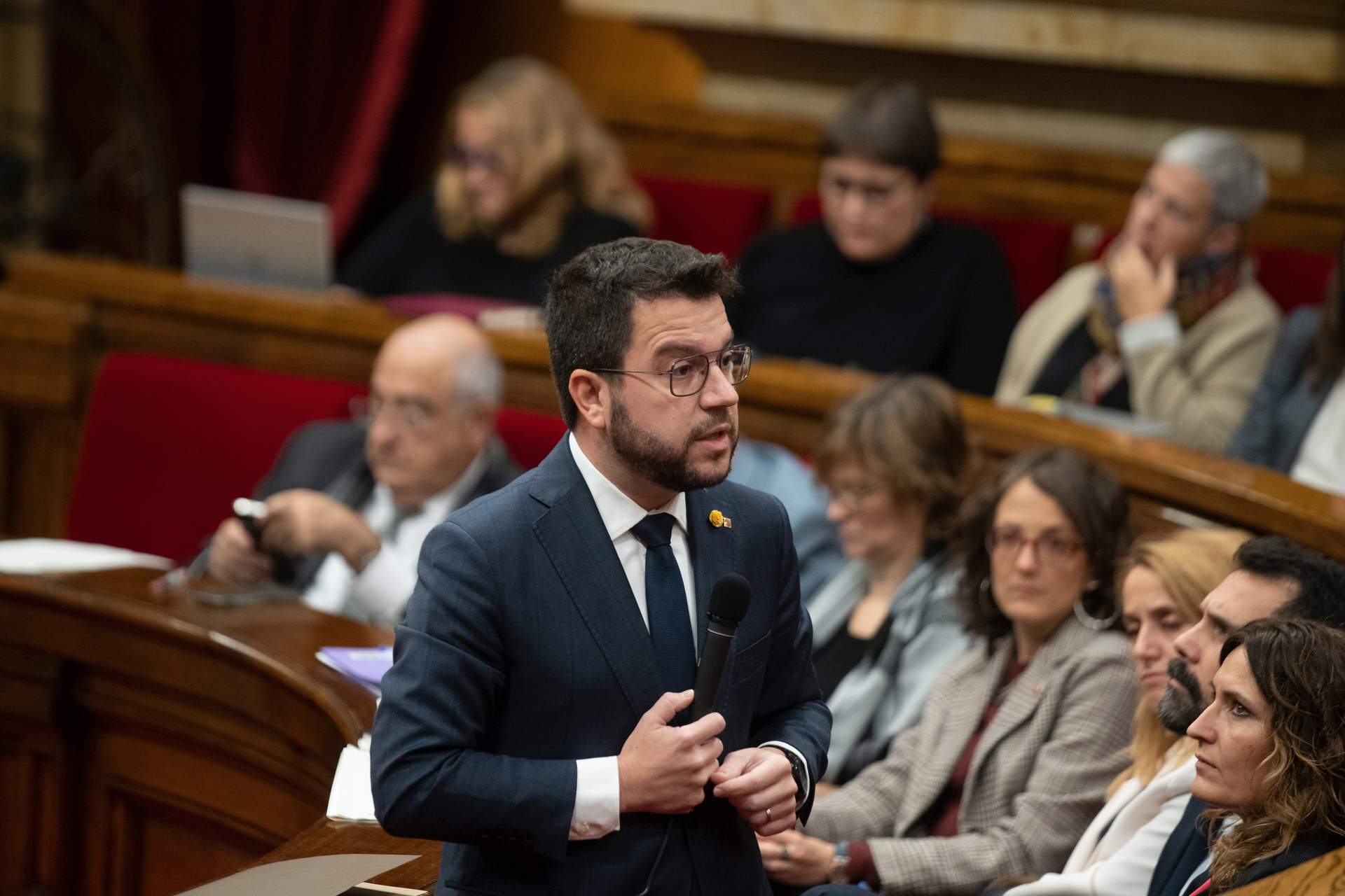 Aragonès celebra poder hablar en catalán en el Congreso: 