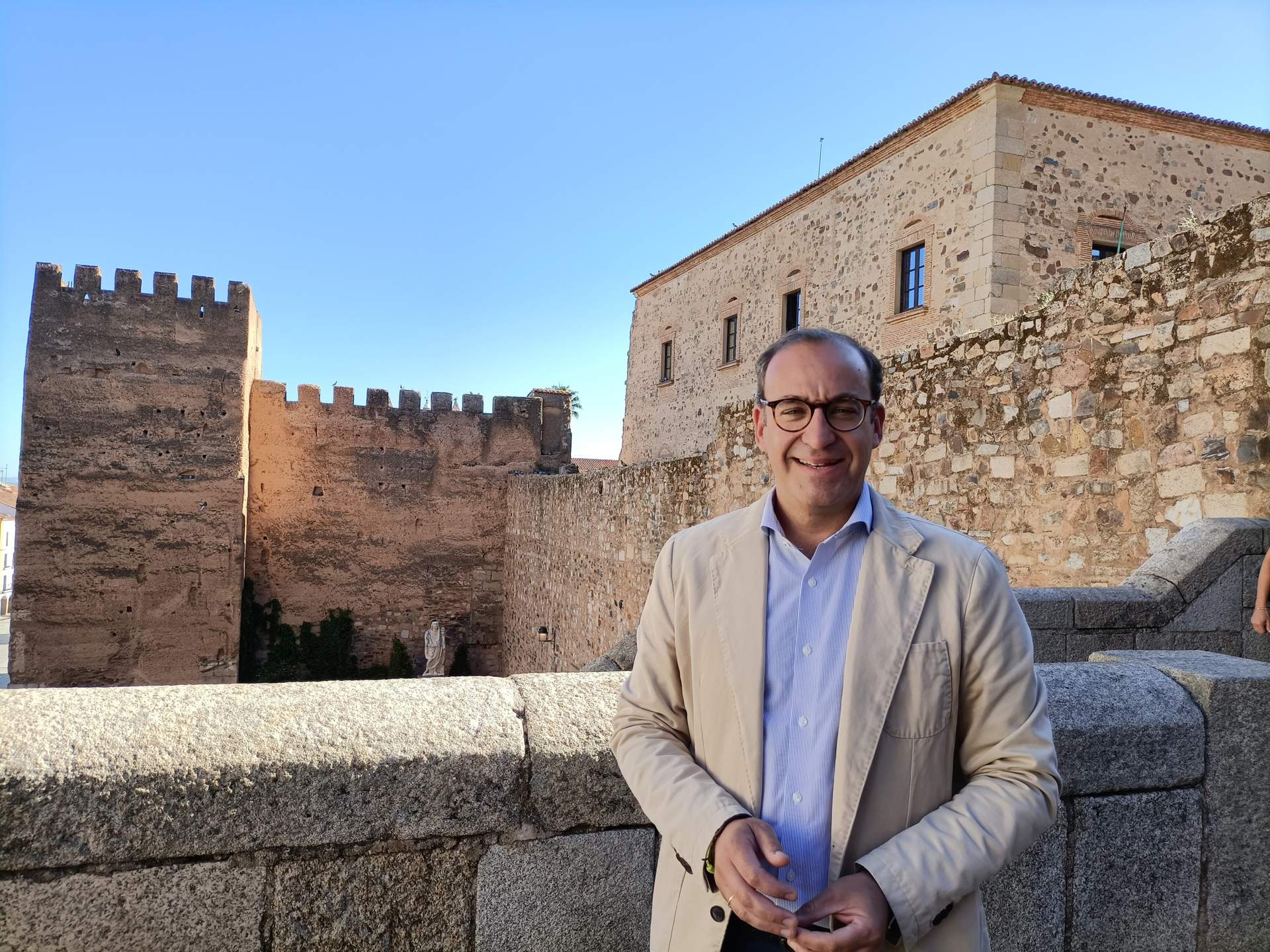 El alcalde de Cáceres cree que la reunión de los ministros de Cultura de la UE es una oportunidad para la ciudad