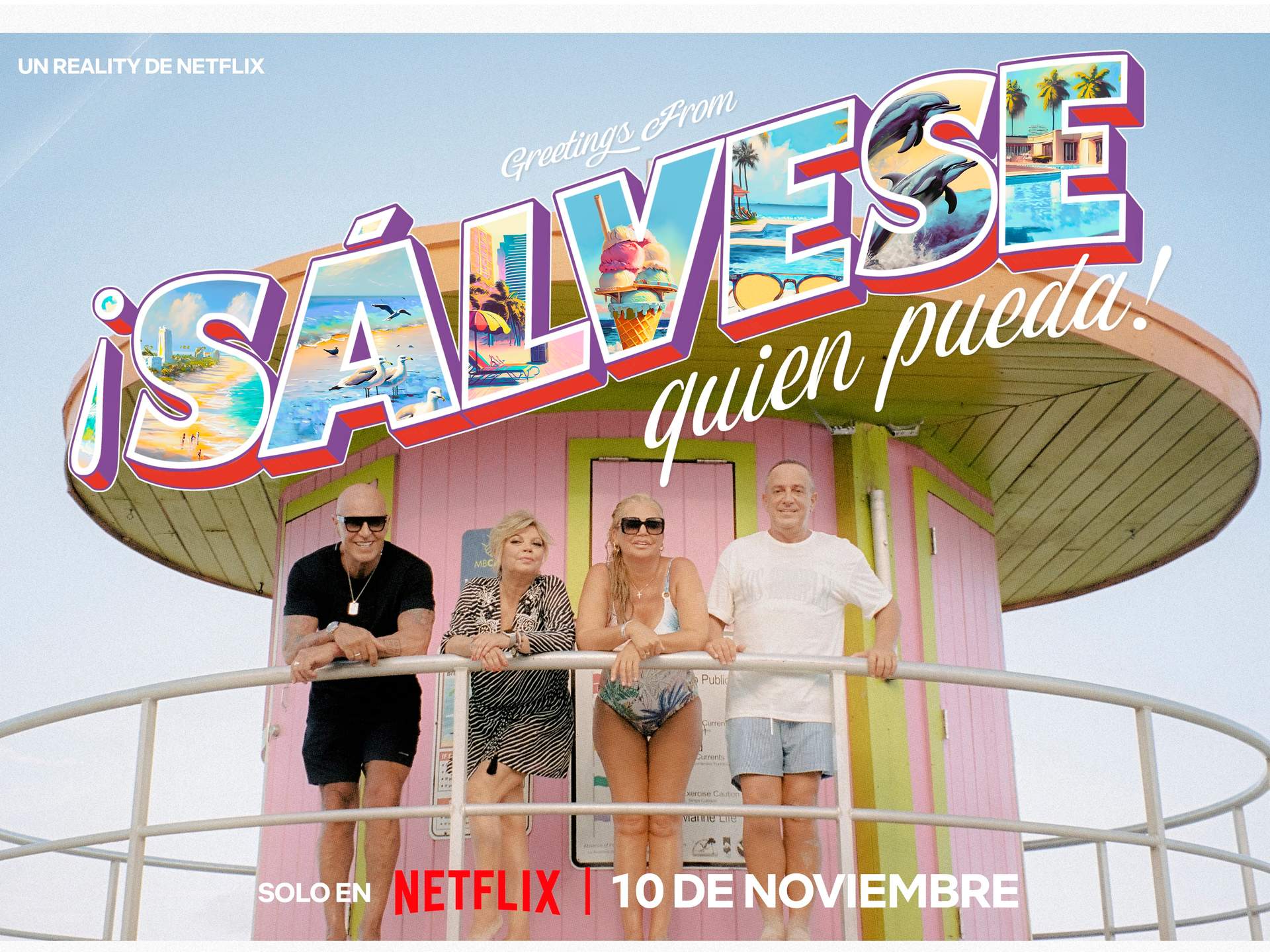 Una de las imágenes promocionales de 'Sálvese quien pueda'.