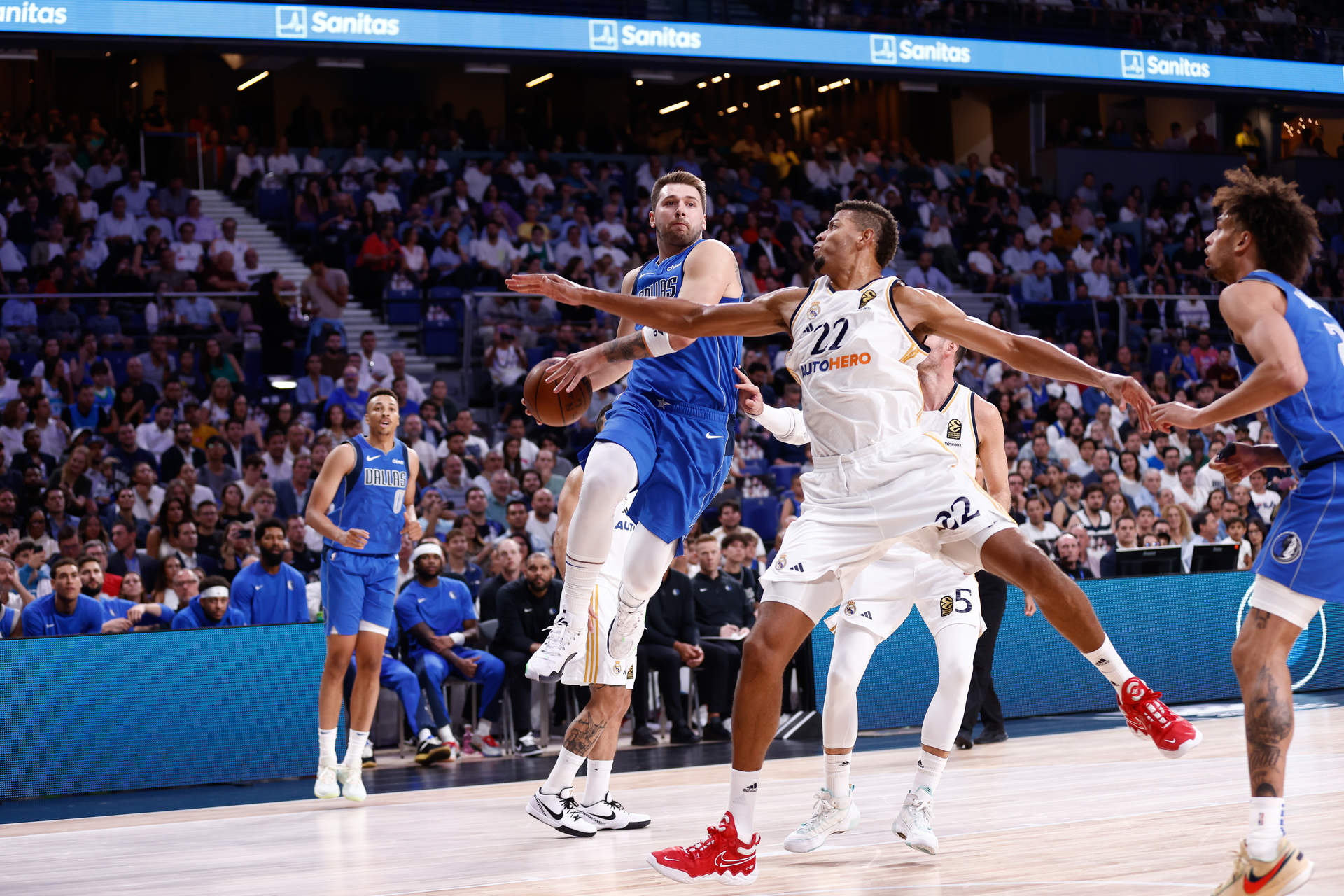 Luka Doncic, en el partido contra el Real Madrid (Foto: AFP7 / Europa Press).