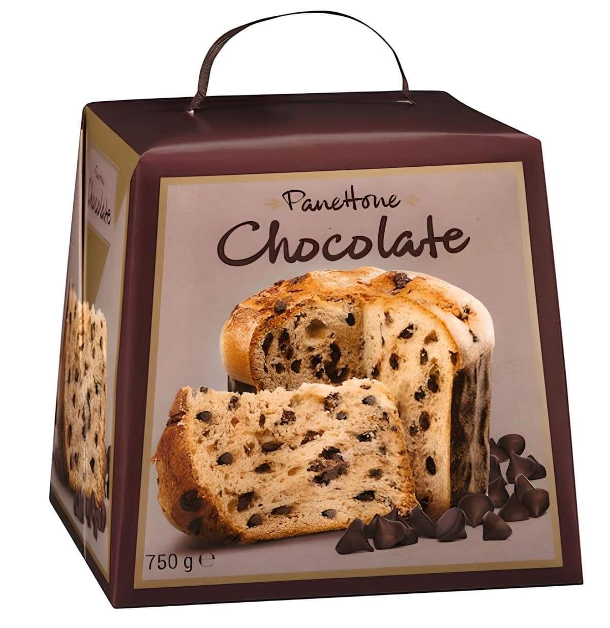 Panettone con pepitas de chocolate