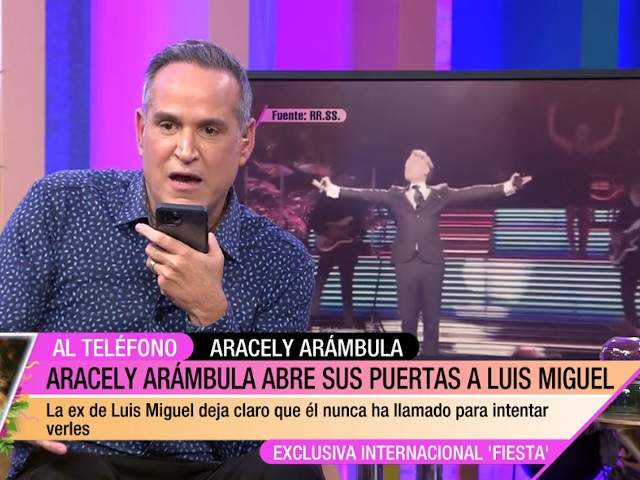 Aracely Arambula asegura que su denuncia no pretende ensuciar la imagen de Luis Miguel