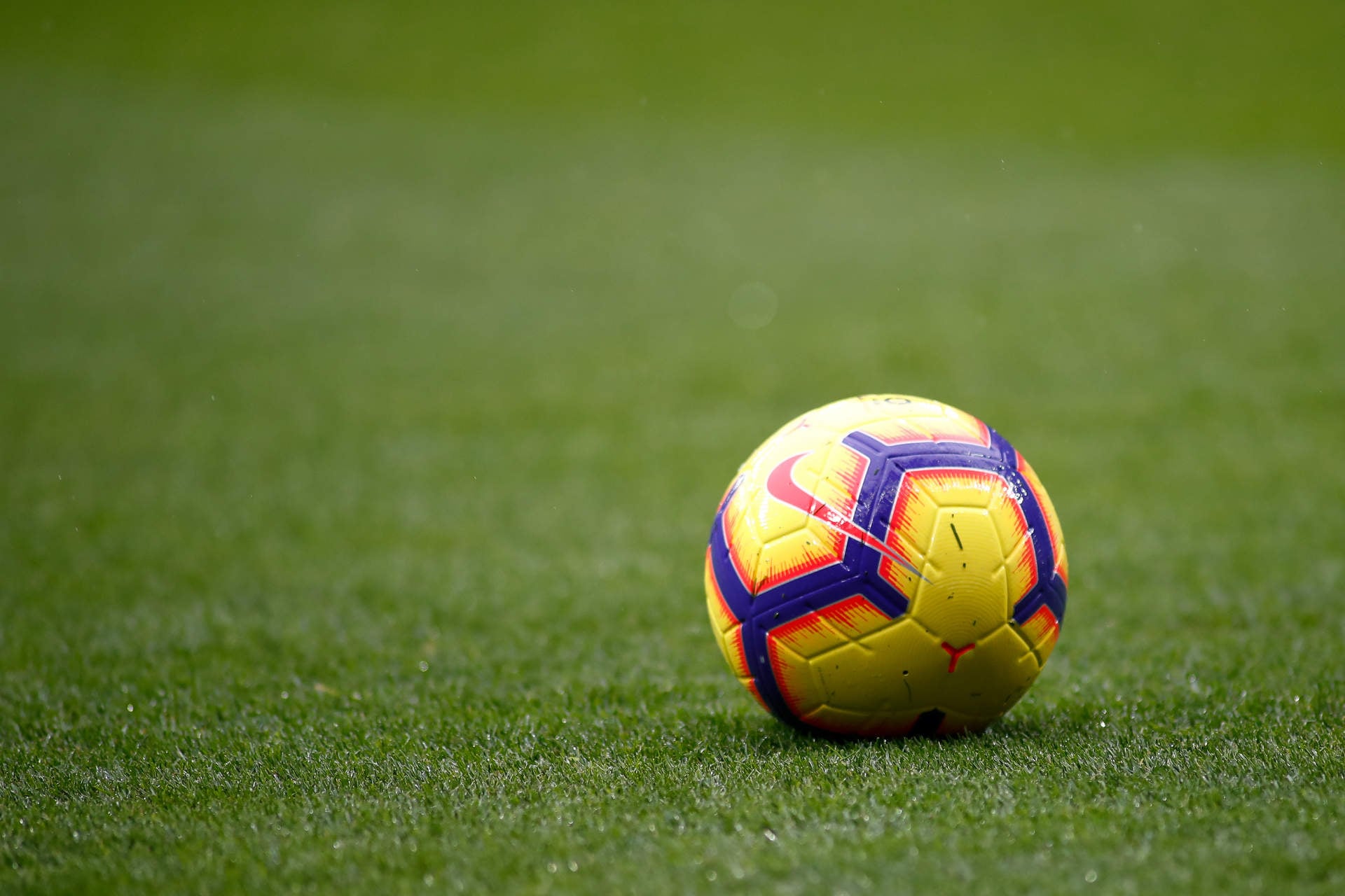 Nike ball of the match during the spanish championship La Liga football match played between Real Madrid and Sevilla CF at Santiago Bernabeu stadium, Madrid, Spain, on January 19th, 2019.