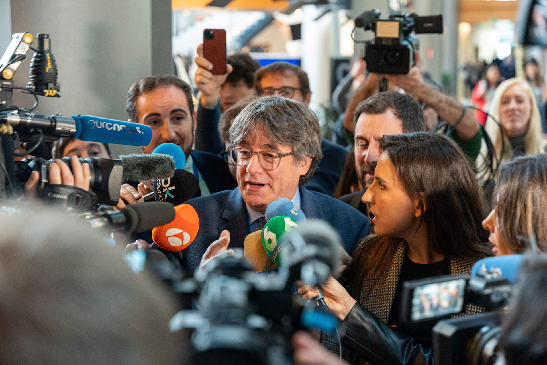 Puigdemont afirma que 2023 fue difícil y 2024 será 