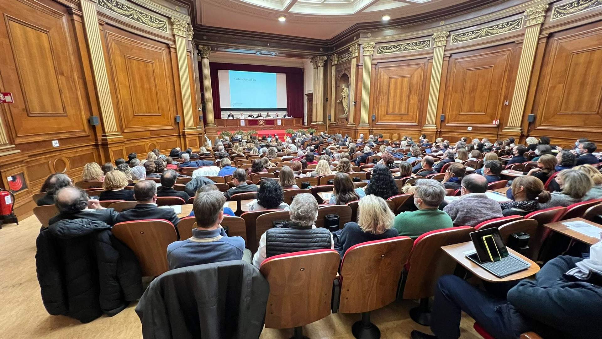 Asamblea de Alter Mutua a día 8 de Enero de 2024. Foto: Alter Mutua