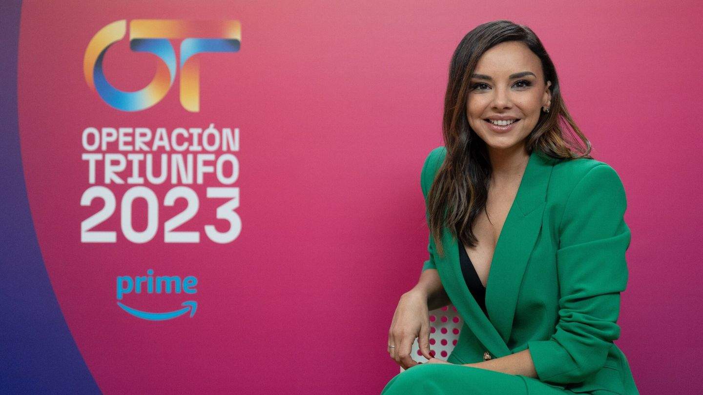 Chenoa, presentadora de 'Operación Triunfo 2023'.