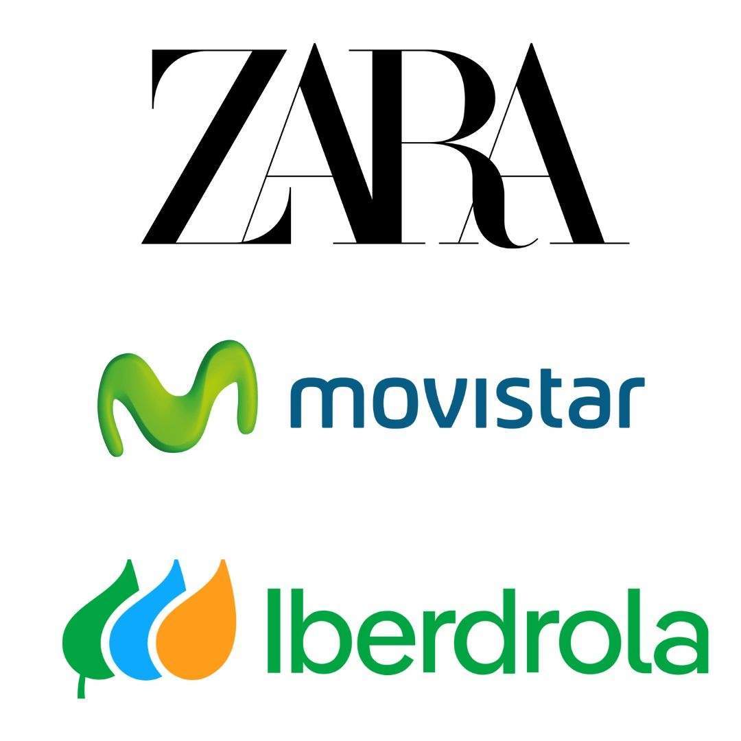 Zara, Movistar e Iberdrola vuelven a liderar el 'top-30' de las marcas españolas más valiosas