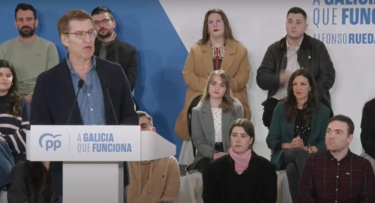 Feijóo centra sus críticas en el BNG y cuestiona que use 'Galiza': 