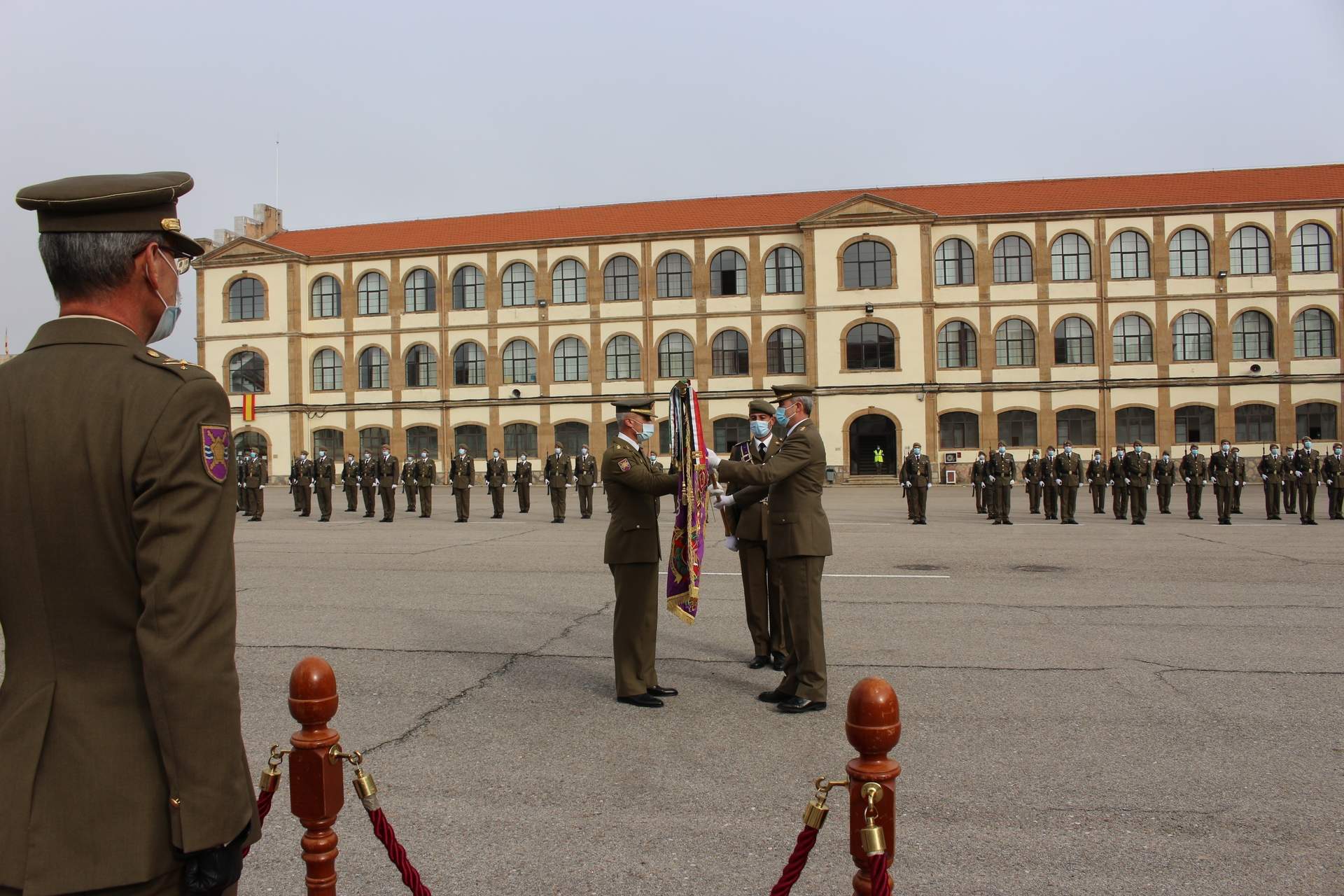 Acuartelamiento General Arroquia, en Salamanca (Foto: Regimiento de Especialidades de Ingenieros nº 11 del Ejército de Tierra).
