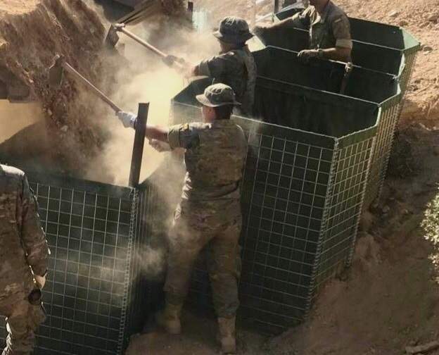 Trabajos del Regimiento de Ingenieros número 11 de Salamanca (Foto: Regimiento de Especialidades de Ingenieros nº 11 del Ejército de Tierra).