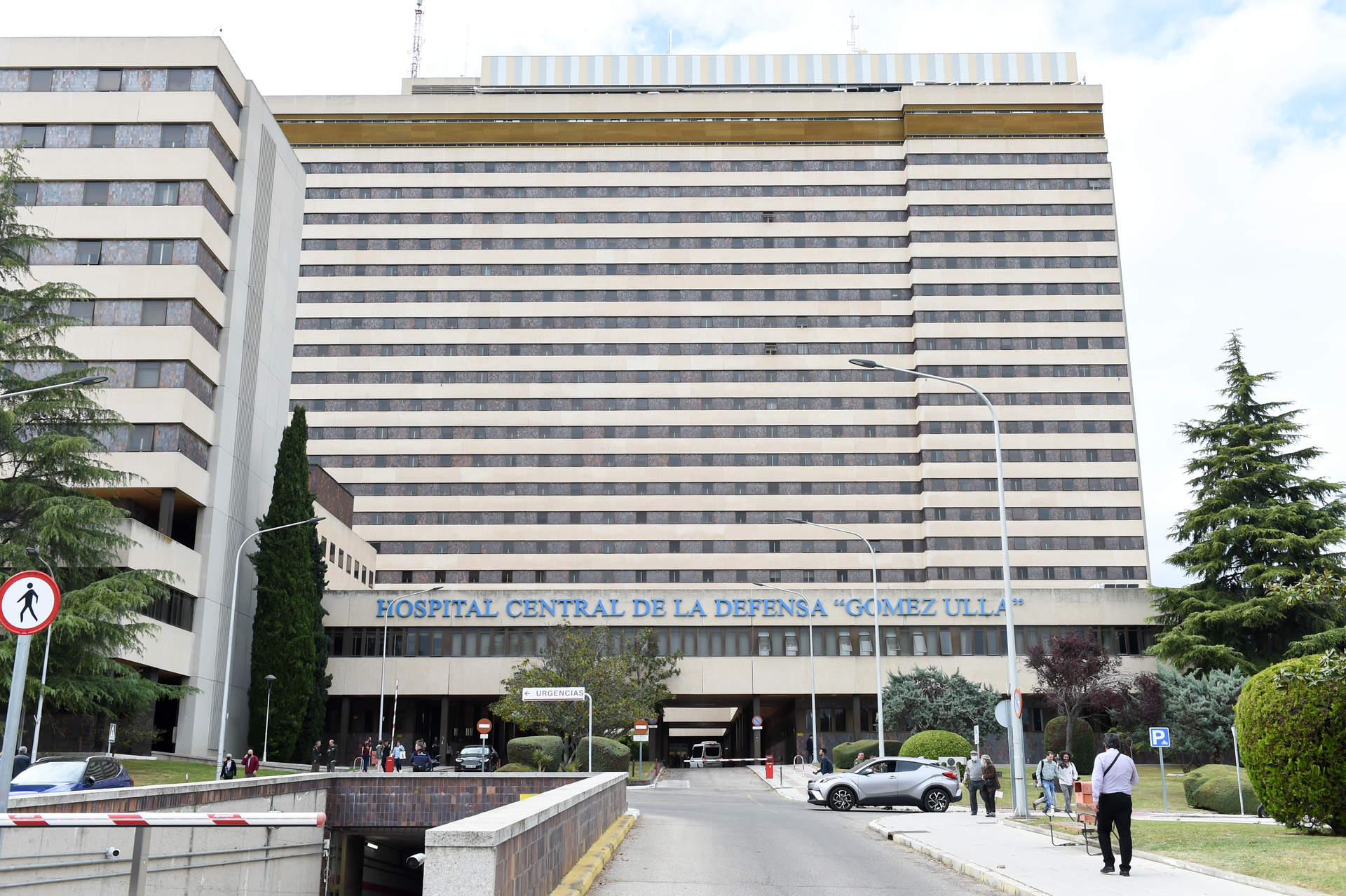 Hospital Central de la Defensa Gómez Ulla, en Madrid (Foto: Gustavo Valiente / Europa Press).