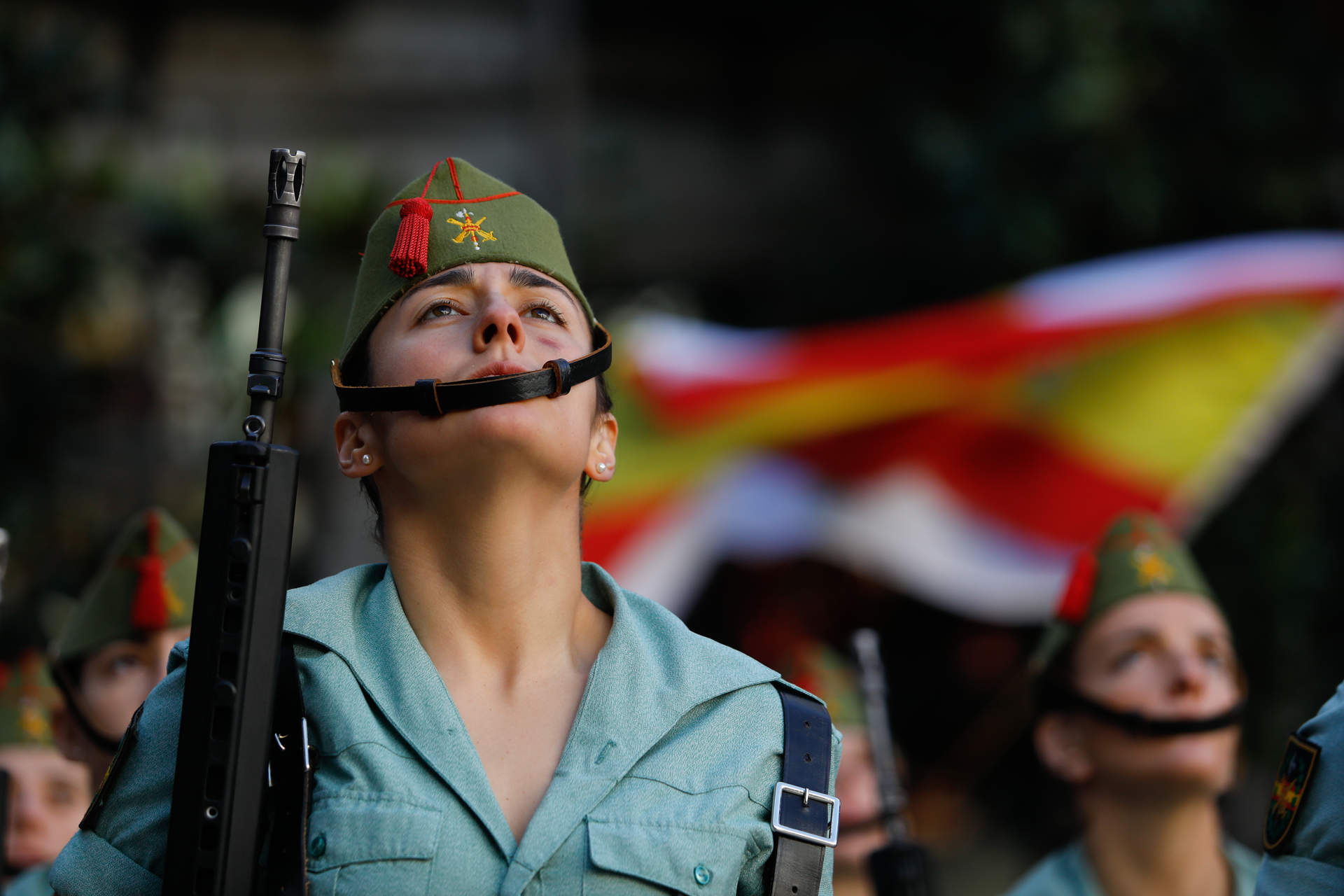 Desfile de la Legión en Granada (Foto: Álex Cámara / Europa Press).