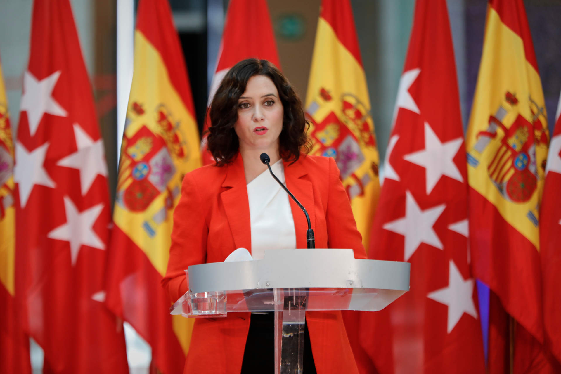 La presidenta de la Comunidad de Madrid, Isabel Díaz Ayuso.