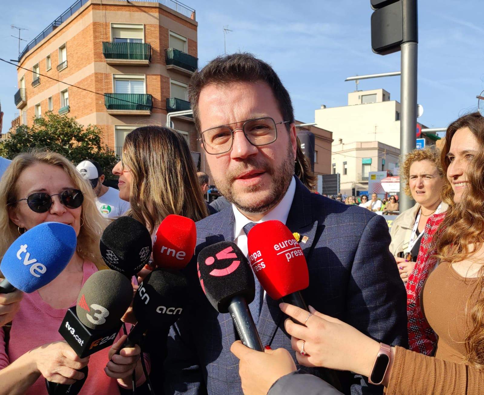 Aragonès cree que PSC y Junts no serán los que mejor representen a Cataluña en la mesa de diálogo