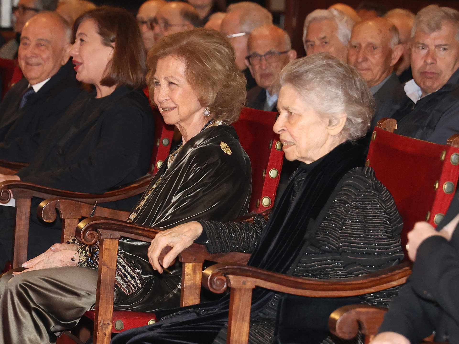 La reina Sofía comienza su Semana Santa de concierto benéfico en Mallorca