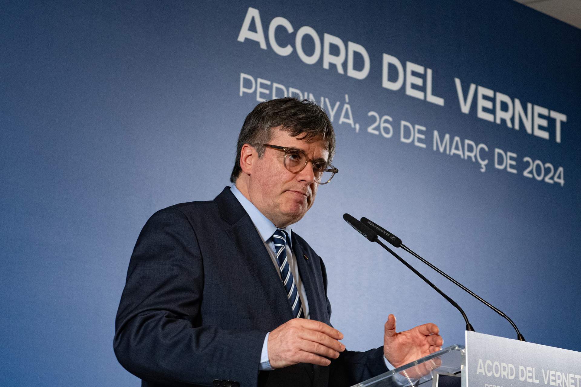 Puigdemont cierra un acuerdo con 7 formaciones para el 12M y reivindica el espíritu de suma
