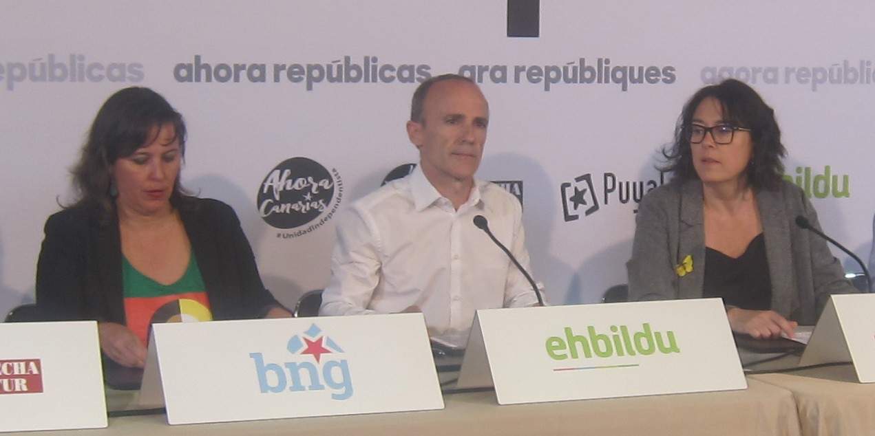 El BNG concurrirá en el tercer puesto a las europeas en  coalición técnica  con Bildu, ERC y Ara Més
