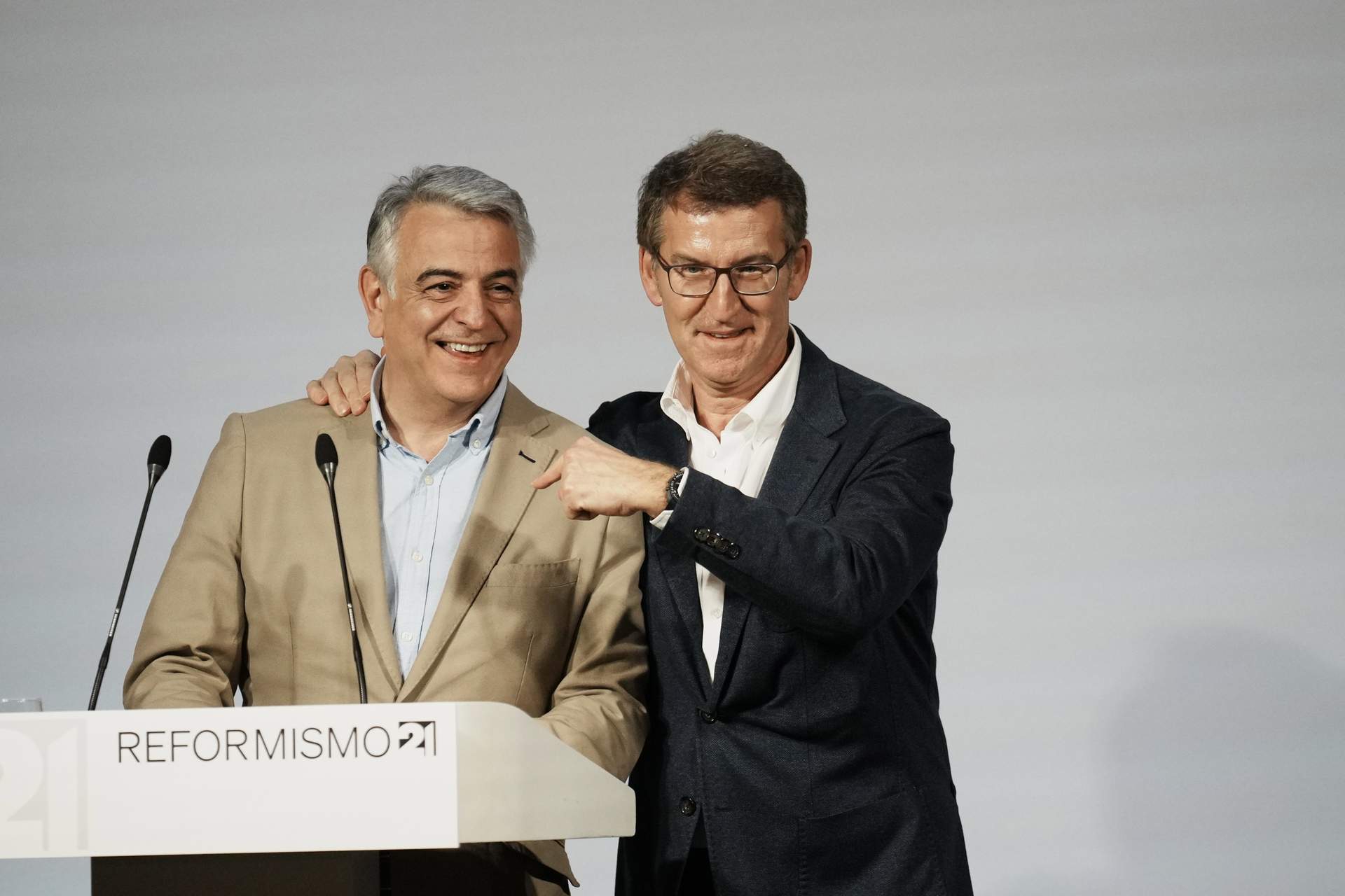 Feijóo arropará a De Andrés el 5 de abril en el primer día de campaña a las elecciones en Euskadi