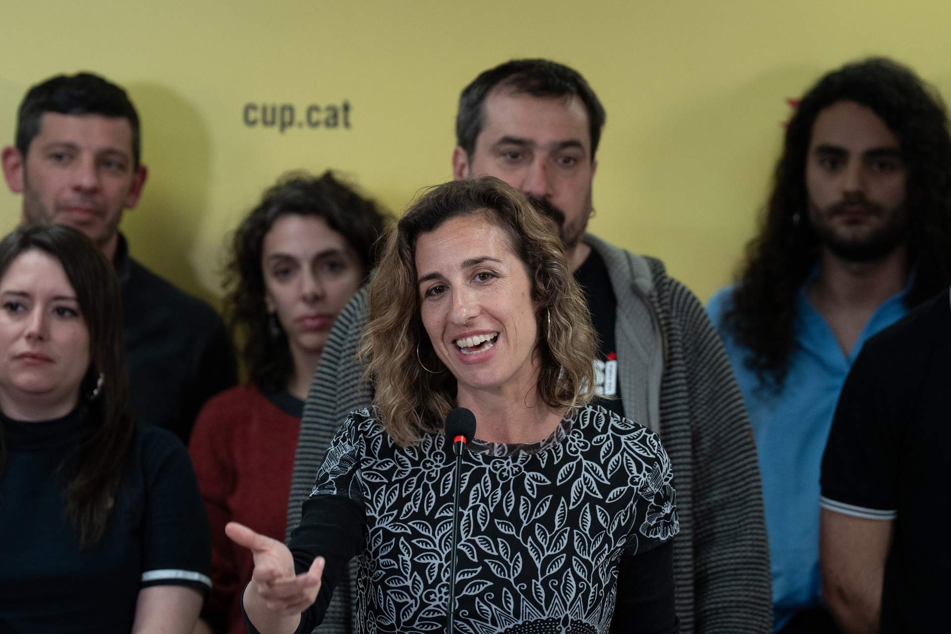 Estrada (CUP) descarta pactos con ERC, Junts y Comuns si siguen avalando una Cataluña 