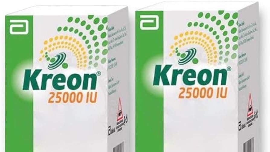 El fármaco Kreon necesario para pacientes con insuficiencia pancreática. Foto: Amazon