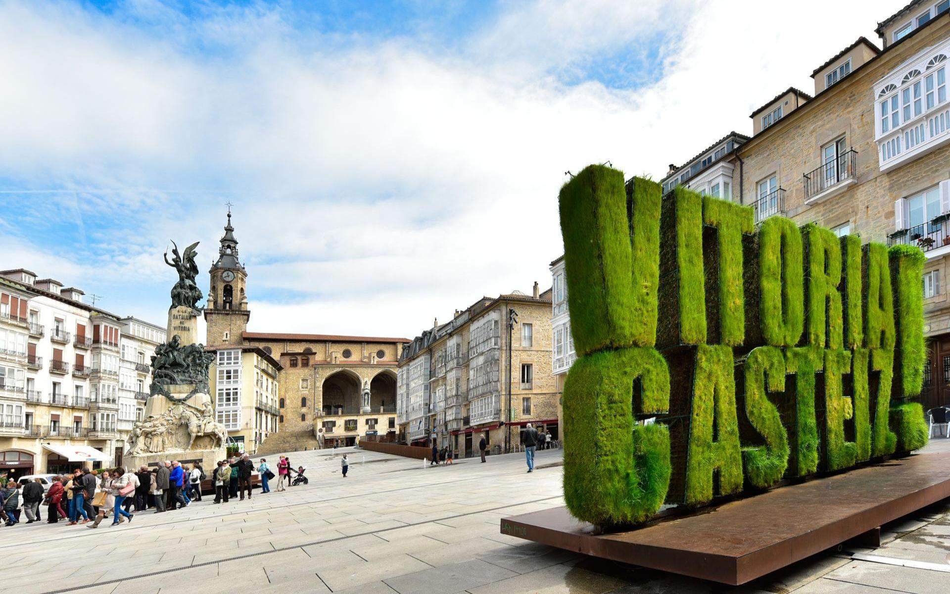 Imagen de la plaza de Vitoria en Álava. Imagen de archivo