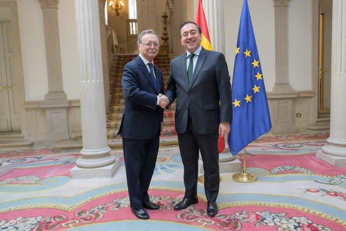 Albares y el presidente de Ceuta recuerdan el compromiso alcanzado por Marruecos de abrir la nueva aduana