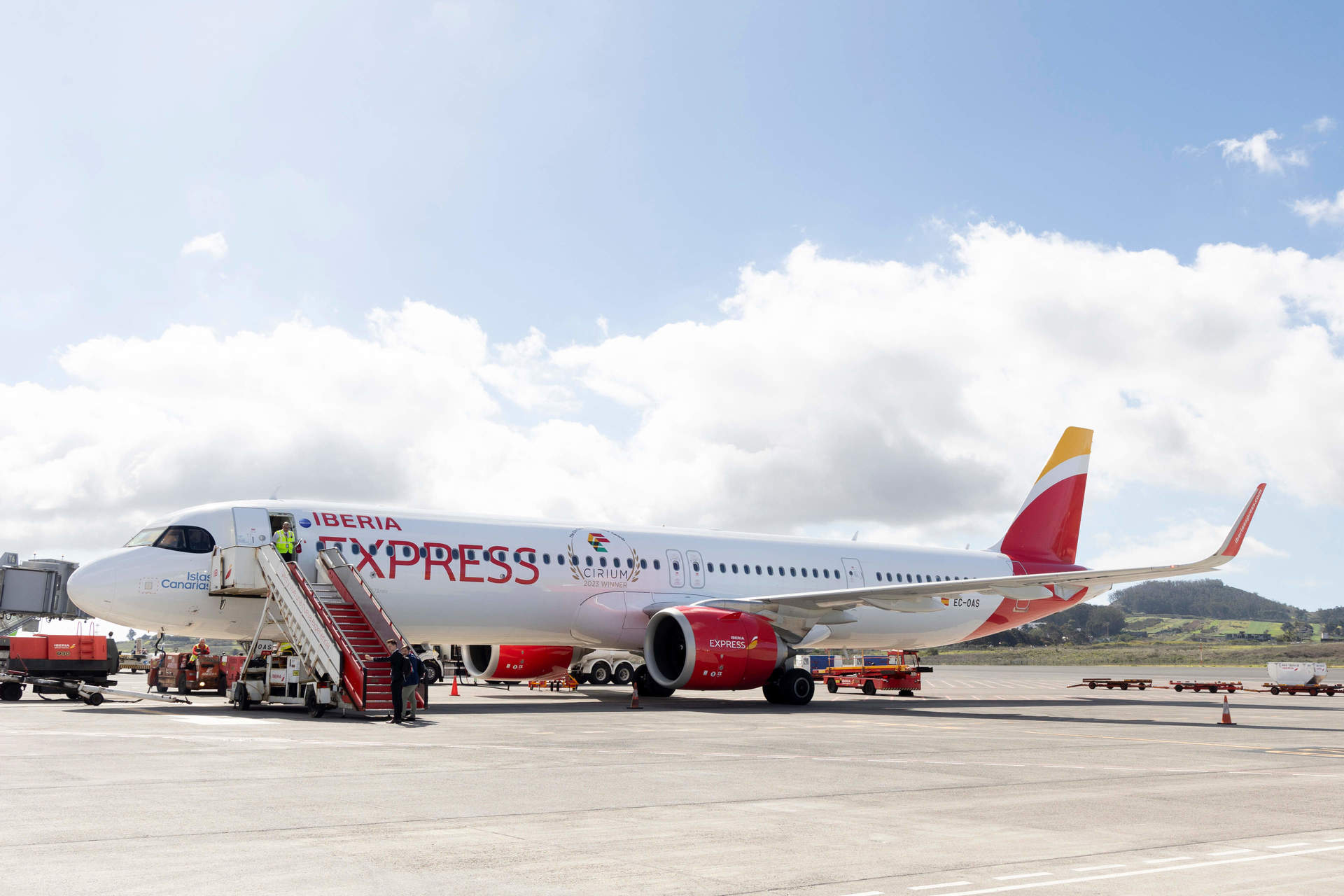 Iberia Express permitirá adelantar el mismo día vuelos en trayectos entre Madrid y Gran Canaria o Tenerife
